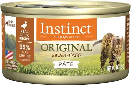 Miniatura 20 de Instinct Original - Receta de pollo real sin granos, comida natural enlatada húmeda para gatos, 5.5 onzas (paquete de 12)