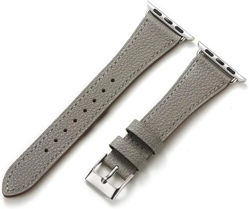 Miniatura 20 de HANDODO Italian Genuine Leather Band Women for Apple Watch Series 11 10 9 8 7 6 5 4 3 2 1 SE SE2 Ultra 2/3, SGS Certified Dressy Bracelet Cute Strap