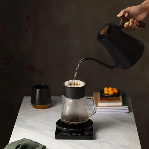 Miniatura 5 de Fellow Stagg EKG Pro - Hervidor eléctrico de cuello de cisne, para verter café y té, calentamiento rápido, control preciso de temperatura, Negro