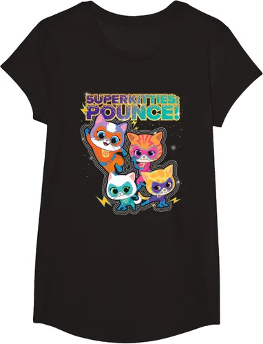 Miniatura 6 de Disney Junior SuperKitties Pounce! Camiseta de equipo completo, talla S