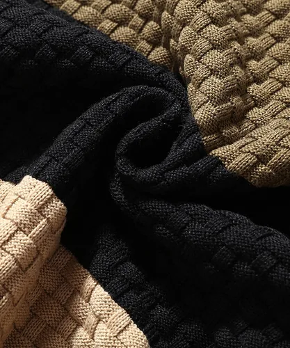 Miniatura 5 de Zaitun Sudadera con capucha para hombre, de manga larga, de punto sólido, suéter con capucha