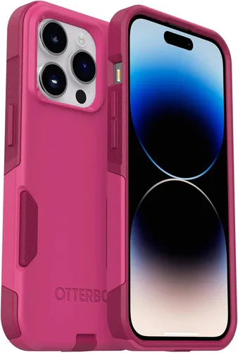 Miniatura 6 de OtterBox Commuter Series - Funda para iPhone 14 Pro (solamente), embalaje no minorista, color negro