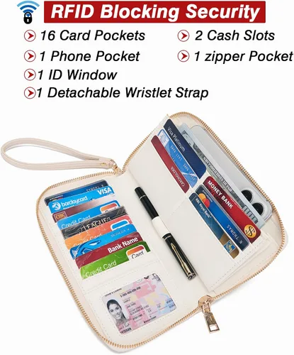 Miniatura 2 de Juego de bolsos y billeteras para mujer, bolso cruzado con asa superior, bolso de mano, cartera de hombro de cuero sintético A7-2pcs/Set Beige