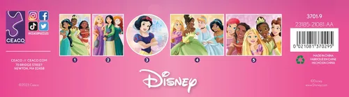 Miniatura 10 de Ceaco - Multipaquete 5 en 1 - Princesas Disney - (2) 300 piezas