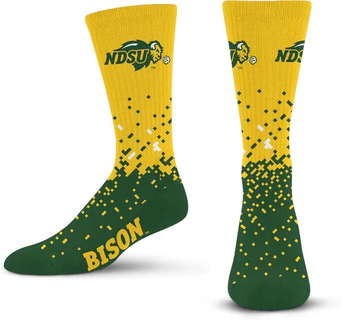 Miniatura 57 de For Bare Feet Calcetines de la NCAA para niños y niñas, unisex, Spray Zone Crew, para jóvenes