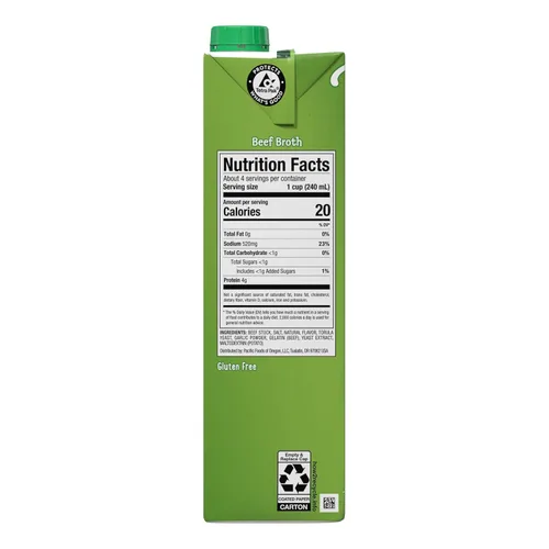 Miniatura 3 de Pacific Foods - Caldo de res, caja de 32 onzas