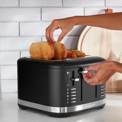 Miniatura 5 de Tostadora KitchenAid de 4 rebanadas, KMT4109BM, Negro Mate
