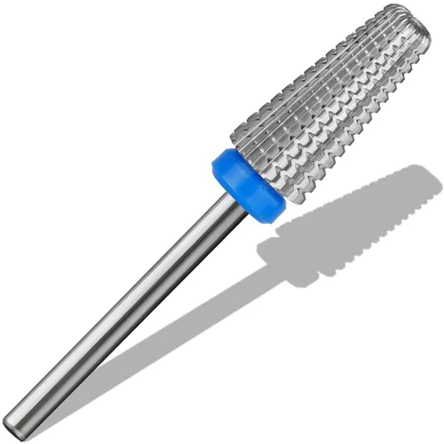 Miniatura 9 de Brocas de uñas 5 en 1, brocas profesionales de carburo de tungsteno de 3/32 pulgadas, adecuadas para manicura, pedicura, cutícula, esmalte de gel
