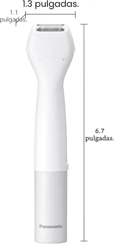 Miniatura 7 de Panasonic Recortadora y afeitadora de bikini para mujer con 4 accesorios para un aseo rápido y fácil en áreas íntimas, uso húmedo/seco, maquinilla