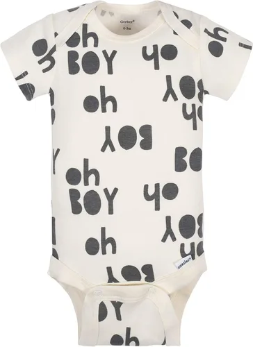 Miniatura 6 de Grow by Gerber baby-boys 5-pack Short-sleeve Onesies Bodysuits