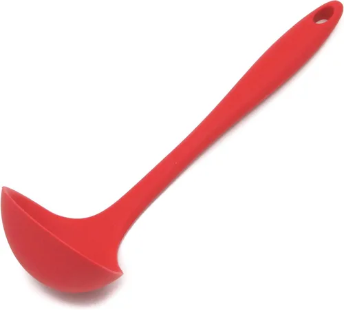 Miniatura 13 de Chef Craft Cucharón de cocina de silicona premium, 11.25 pulgadas, color rosa