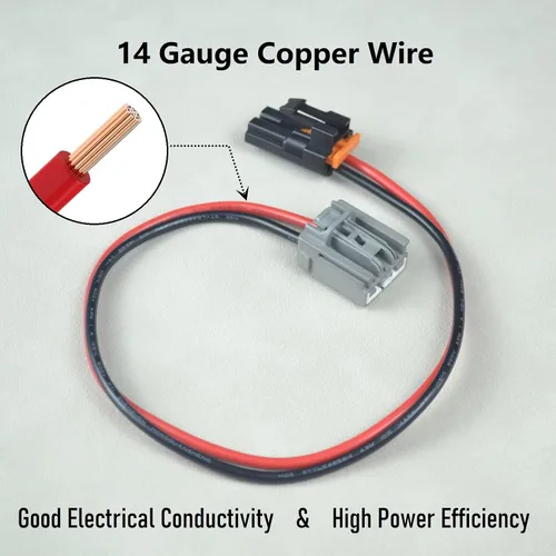 Miniatura 4 de 15-75221 Arnés de cableado del motor del soplador – Reemplaza a 1575221, 22957044, 15887352 – para vehículos Chevrolet, GMC, Cadillac y Hummer