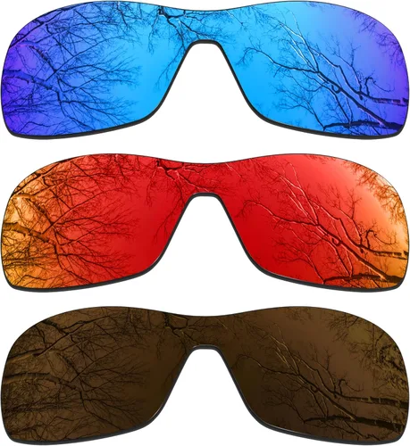 Miniatura 19 de ToughAsNails 3 pares de lentes polarizadas de repuesto para Oakley Antix Pack