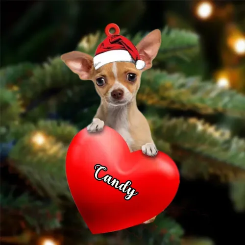 Miniatura 97 de Adornos de Navidad personalizados para perros, nombre personalizado, adorno de Malamute de Alaska, adornos acrílicos, regalos de Navidad, amantes
