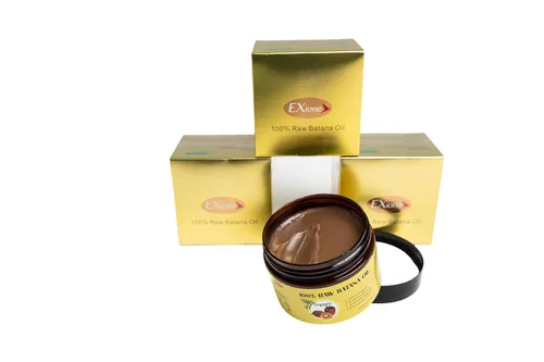 Exione Aceite de Batana para el crecimiento del cabello de Honduras, 100% puro y natural orgánico crudo aceite de Batana, hidrata, repara, reduce la
