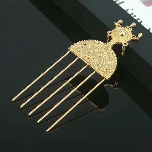 Miniatura 4 de Horquilla etíope joyería Etiopía Peines para el pelo África Horquilla Eritrea Kenia Hair Sticks Habasha