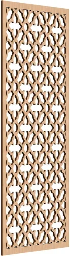 Miniatura 63 de Madison Paneles de pared decorativos de madera con calado, 9 3/8 pulgadas de ancho x 24 3/8 pulgadas de alto x 3/8 de alto, roble rojo rojo (Red Oak)