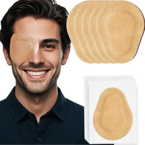 Miniatura 13 de 20 parches adhesivos para los ojos para niños, parche médico desechable transpirable para ambliopía ojo perezoso, vendajes adhesivos sin látex