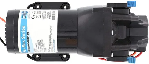Miniatura 4 de Jabsco Q402J-118S-3A, ParMax HD4-24V 4GPM 60PSI Bomba de suministro de agua dulce resistente