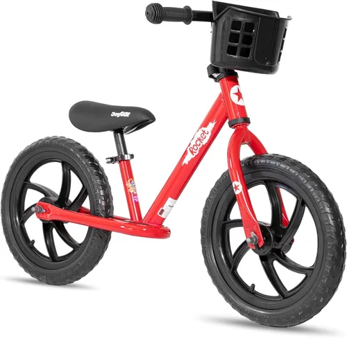 Miniatura 11 de JOYSTAR Bicicleta de equilibrio de 12/14 pulgadas para niños de 18 meses a 5 años, bicicletas de equilibrio ligeras para niños pequeños con Azul