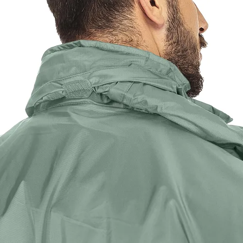 Miniatura 106 de 33,000ft - Chaqueta de lluvia impermeable y plegable para hombre, ligera, con capucha, cortavientos ideal para golf o ciclismo