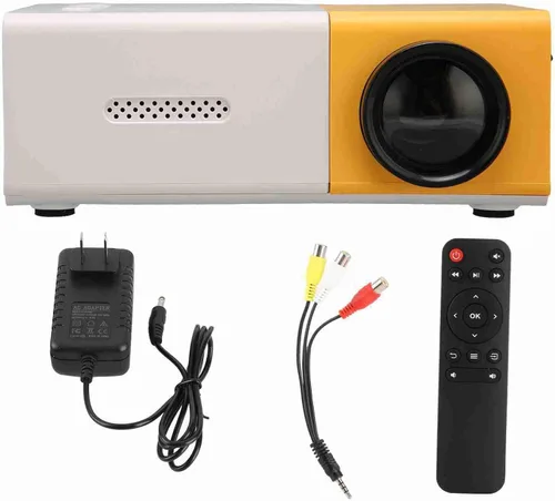 Miniatura 9 de Mini proyector portátil HD 1080P para películas y juegos, compacto y ligero, USB y conectividad, ideal para viajes, campamento y entretenimiento