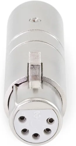 Miniatura 2 de SIRS-E Adaptador de convertidor DMX XLR macho a 5 pines XLR hembra DMX 70030 para interfaces, controladores y cables ENTTEC (paquete de 5)