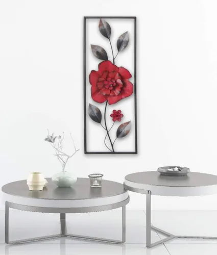 Miniatura 5 de All American Collection - Decoración de pared chic y moderna de aluminio y metal con marco