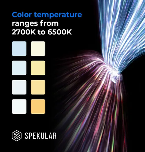 Miniatura 6 de Spekular Kit de vlogger de envoltura de luz LED KYU-6