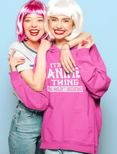 Miniatura 2 de Tstars Anime Hoodie Women Teen Girls It's An Anime Thing Novelty Pullover Hoodies