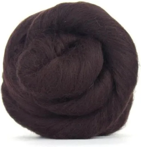 Miniatura 11 de Revolution Fibers Lana Merino para hilar Lana superior peinada Premium 22 micrones, perfecta para proyectos de fieltro, hilado, colgantes