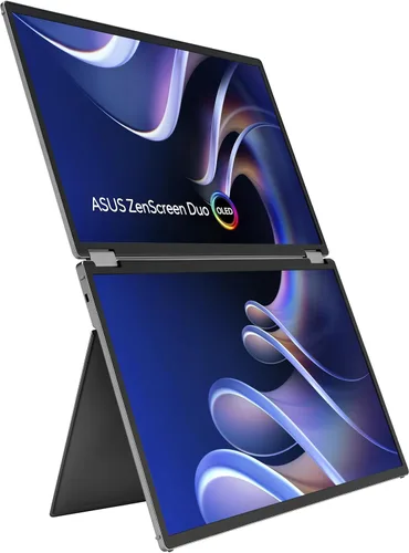 Miniatura 15 de ASUS ZenScreen Duo OLED 360° Monitor Portátil Plegable (MQ149CD) - Dual de 14 pulgadas, 16:10, 1920x1200, DisplayHDR400 True Black, 100% DCI-P3