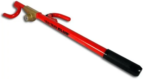 The Club 2100 TruckSUV Club - Cerradura para volante, color rojo
