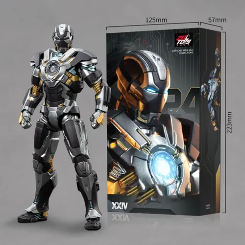 Miniatura 6 de HiPlay ZD Toys 1/10 Iron Man MK24 - Figura de acción no luminosa 1906-24