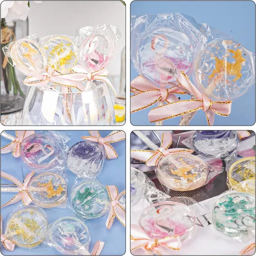 Miniatura 5 de Beasea Molde grande para piruletas, 6 cavidades de silicona, moldes de lechón, moldes de caramelo duro para chocolate, dulces, hielo, paletas