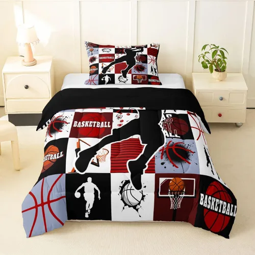 Miniatura 34 de Juego de edredón de caricaturas de autos para adolescentes, juego de ropa de cama de transporte urbano, ropa de cama para decoración del hogar