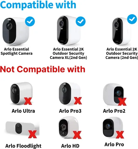 Miniatura 3 de Cargador de panel solar para Arlo Essential 2K para exteriores (2ª generación)/cámara Essential XL (2ª generación)/cámara Essential Spotlight, USB C