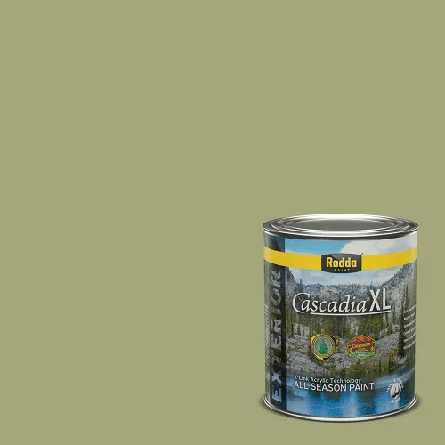 Miniatura 152 de Rodda Paint CASCADIA XL - Pintura satinada e imprimación para exteriores en uno, cuarto de galón, Aimee