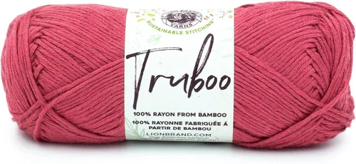 Miniatura 38 de (1 Madeja) Lion Brand Yarn Truboo Yarn, Aguamarina