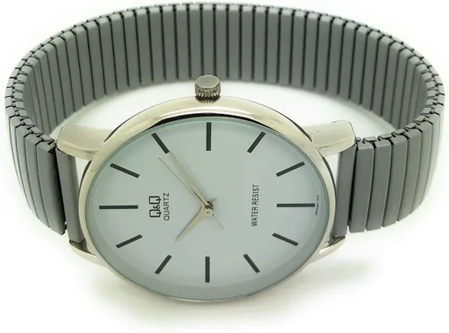 Miniatura 2 de Q&Q Elegante reloj de moda con banda elástica para hombre y mujer