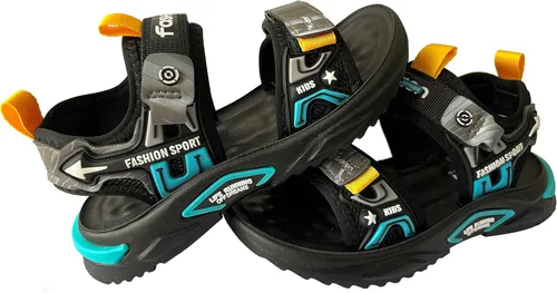 Miniatura 5 de Sandalias de verano para niños, zapatos de playa para exteriores, puntera abierta, sandalias deportivas para niños
