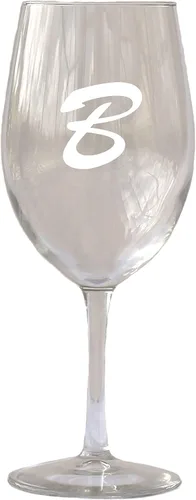 Miniatura 3 de Vaso de vino blanco o rojo personalizado de 14 onzas – Fiesta de boda, dama de honor, Día de la Madre, regalos de inauguración de la casa, monograma