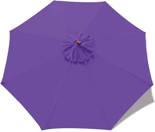 Miniatura 46 de ABCCANOPY - Sombrilla de repuesto para exteriores de 9 pies, apta para patio, con 8 varillas, color caqui