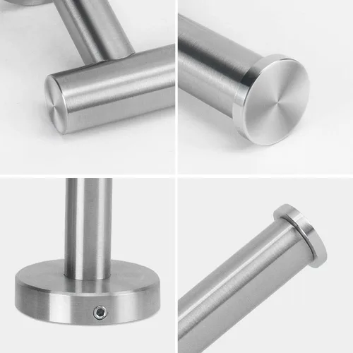 Miniatura 5 de NearMoon Portarrollos de papel higiénico para baño, acero inoxidable premium SUS304 a prueba de óxido montado en pared para baño, cocina