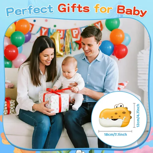 Miniatura 6 de Juguetes de baño para bebés de 1 a 3 4 a 8 años, máquina recargable de burbujas de baño de dinosaurio con música para niños pequeños, juguetes