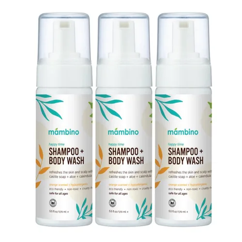 Miniatura 10 de Mambino Organics Soothe Me - Champú y gel de baño corporal para niños, baño esencial para bebés, esenciales suaves para recién nacidos, lavanda y té