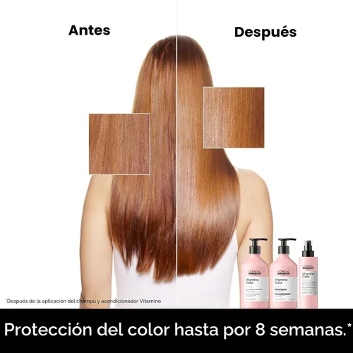Miniatura 2 de L'Oreal Professionnel Paris Vitamino Color Shampoo - Protects & Preserves Hair Color, Prevents Damage, Adds Vibrancy & Enhances Shine