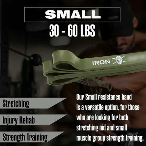 Miniatura 2 de Bandas de asistencia para dominadas – Juego de bandas de resistencia para hombres, ejercicio, entrenamiento, fitness, fuerza, levantamiento