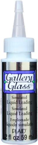 Miniatura 11 de Gallery Glass Límite líquido, negro, 8 onzas líquidas, líder, perfecto para proyectos de pintura de vidrieras de bricolaje, 19701