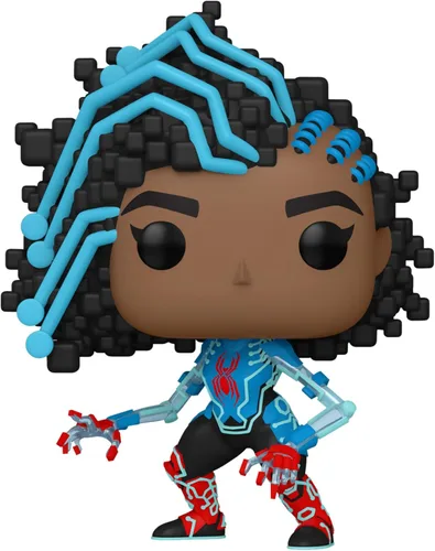 Miniatura 2 de Funko POP! Vinyl: Spider-Man: Across The Spider-Verse - Spider-Byte - Spider-Man - Figura de vinilo coleccionable - Idea de regalo - Producto